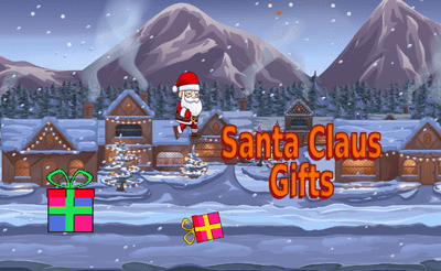 Santa Claus Gifts Banner