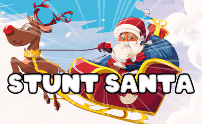 Stunt Santa Banner