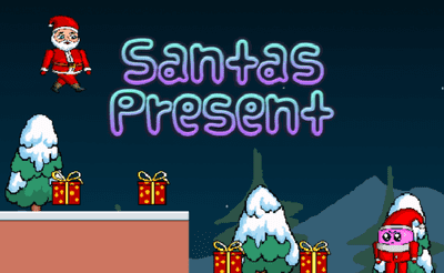 Santas Present Banner