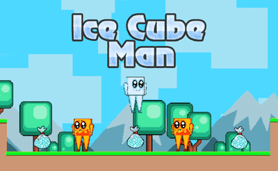 Ice Cube Man Banner