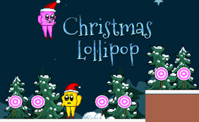 Christmas Lollipop Banner