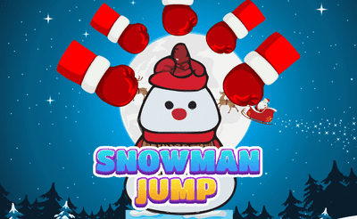 Snowman Jump Banner