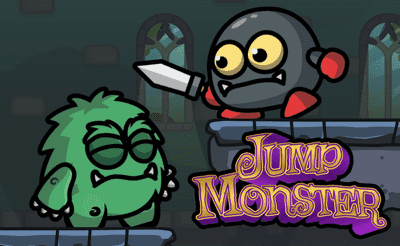 Jump Monster Banner