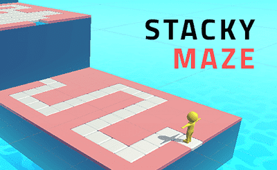 Stacky Maze Banner