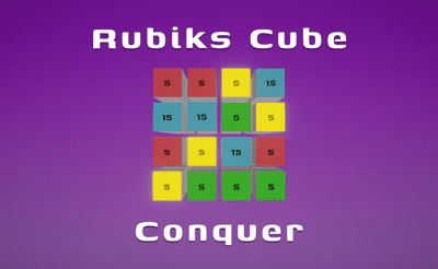 Rubiks Cube Conquer Banner