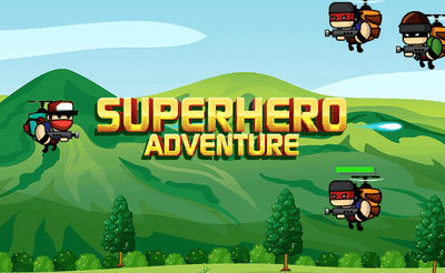 Superhero Adventure Banner