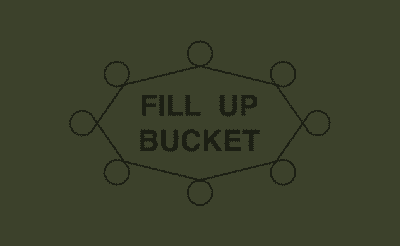 Fill Up Bucket Banner