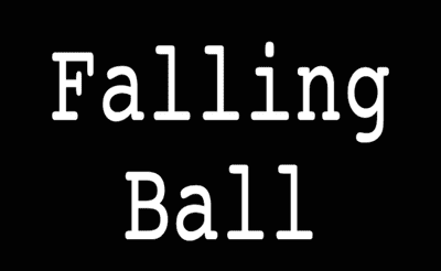 Falling Ball Banner