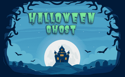 Halloween Ghost Banner