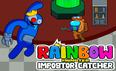 Rainbow Monster Impostor Catcher Banner
