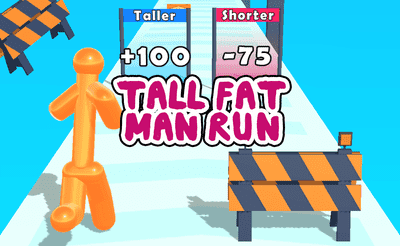 Tall Fat Man Run Banner