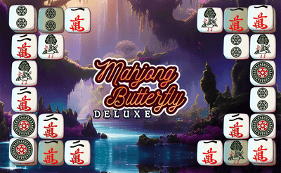 Mahjong Butterflies Deluxe Banner