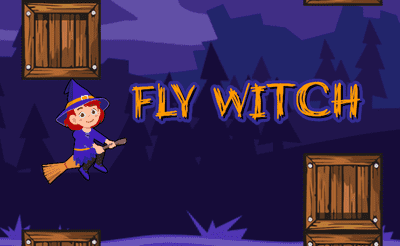 Fly Witch Banner