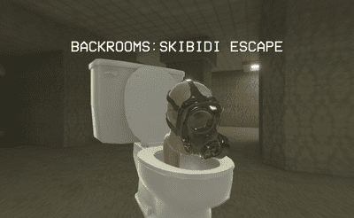 Backrooms Skibidi Escape Banner