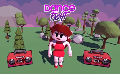 GF FNF Dance Fight Banner