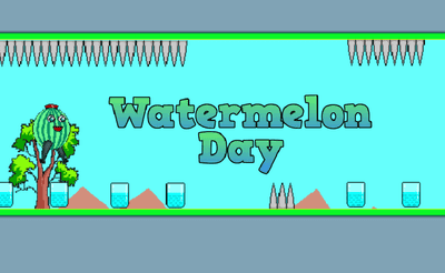Watermelon Day Banner