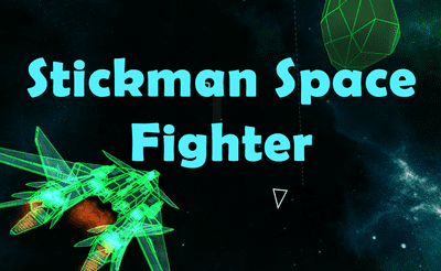 Stickman Space Fighter Banner