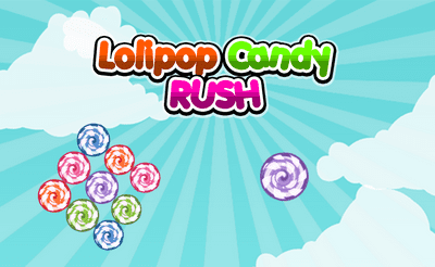 Lolipop Candy Rush Banner