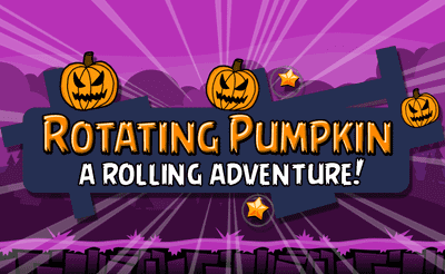 Rotating Pumpkin Banner