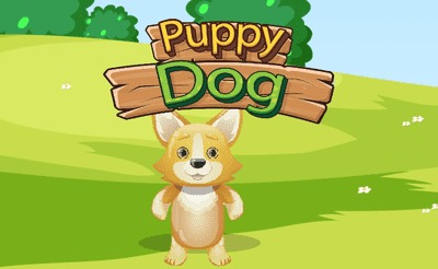 Puppy Dog Game Banner