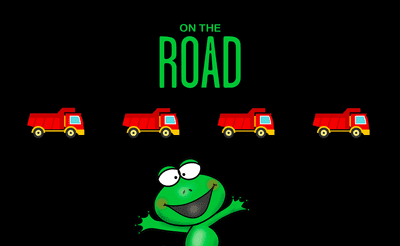 On the road Banner