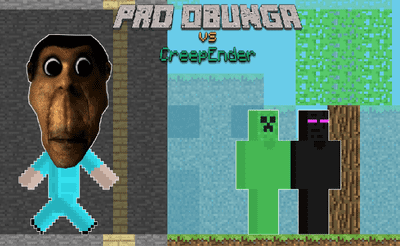 Pro Obunga vs CreepEnder Banner