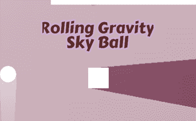 Rolling Gravity Sky Ball Banner