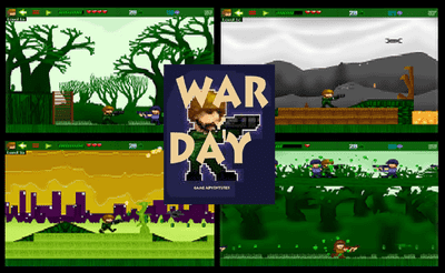Platformer War Day Banner
