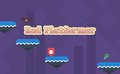 Red Platformer Banner