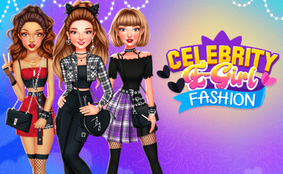 Celebrity E-Girl Fashion Banner