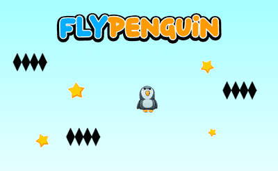 Fly Penguin Banner