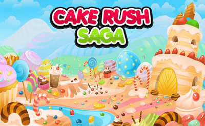 Cake Rush Saga Banner