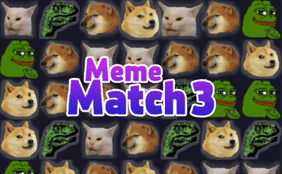 Meme Match 3 Banner