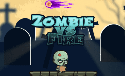 Zombie vs Fire Banner