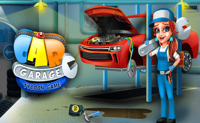 Car Garage Tycoon - Simulation Game Banner