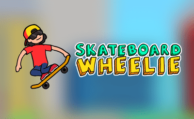 Skateboard Wheelie Banner