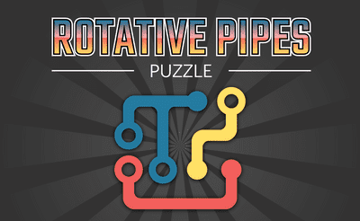 Rotative Pipes Puzzle Banner