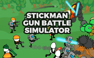 Stickman Gun Battle Simulator Banner