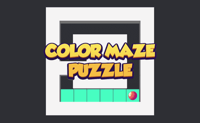 Color Maze Puzzle Banner