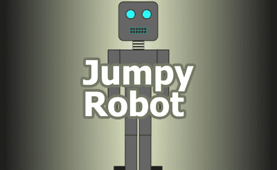 Jumpy Robot Banner