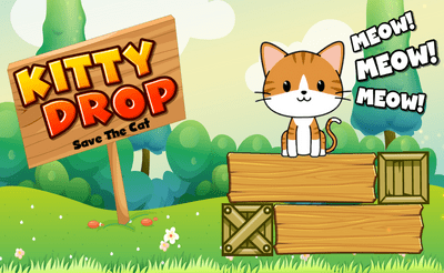 Kitty Drop Banner