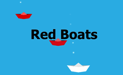 Red Boats Banner