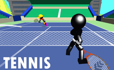Stickman Tennis 3D Banner