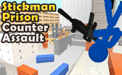 Stickman Prison Counter Assault Banner
