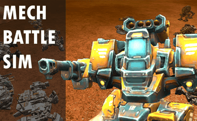 Mech Battle Simulator Banner