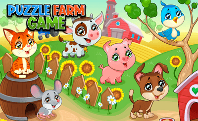 Puzzle Farm Game Banner