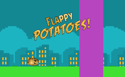 Flappy Potatos Banner