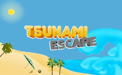 Tsunami Escape Banner