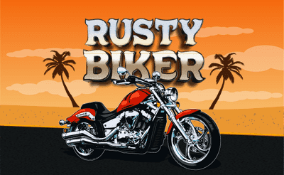 Rusty Biker Banner