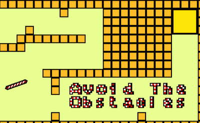 Avoid the Obstacles Banner